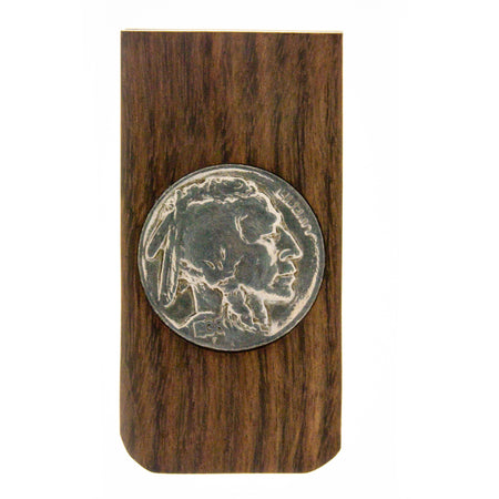 "Hippopompous" Carved Resin Money Clip