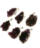 NP Amethyst Crystal Assorted Pendants