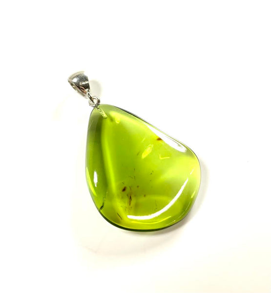 SS Caribbean Amber Wave Pendant