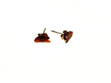 SS Rough Garnet Studs