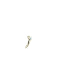 SS Created Opal Two Dolphins Pendant
