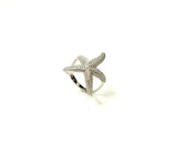 SS CZ Starfish Ring Size 8