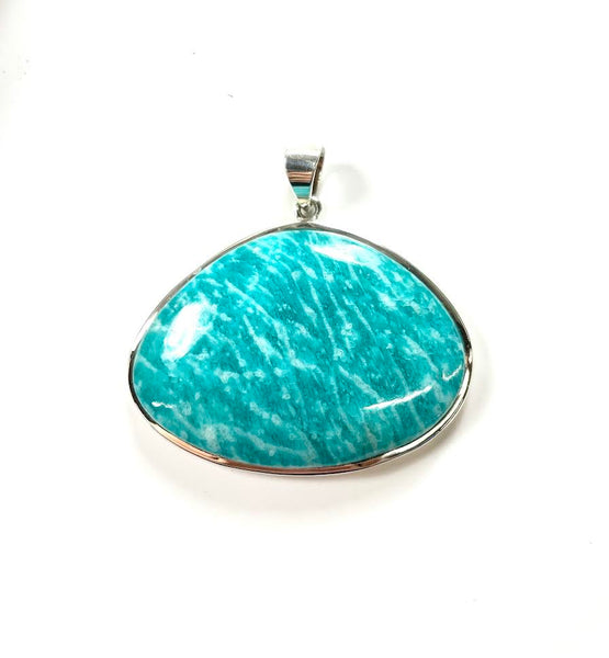 SS Assorted Peruvian Amazonite Pendants