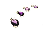 SS Created Amethyst Assorted Oval Pentands