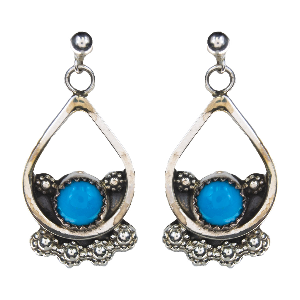 Sterling Silver Turquoise Earrings
