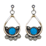 Sterling Silver Turquoise Earrings