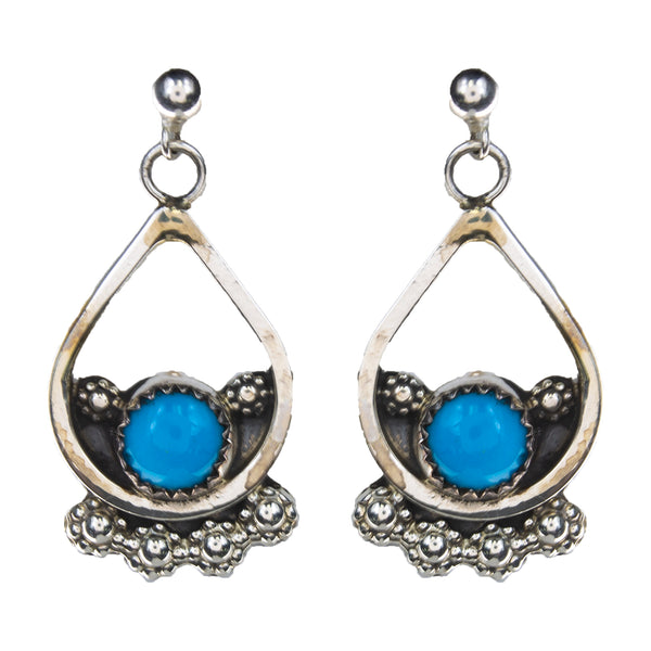 Sterling Silver Turquoise Earrings