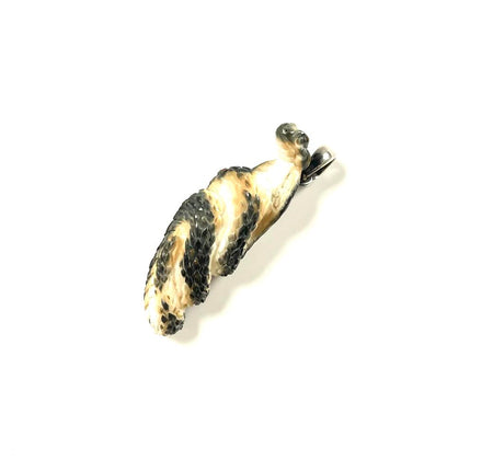 SS Onyx Spider Ring - Size 10