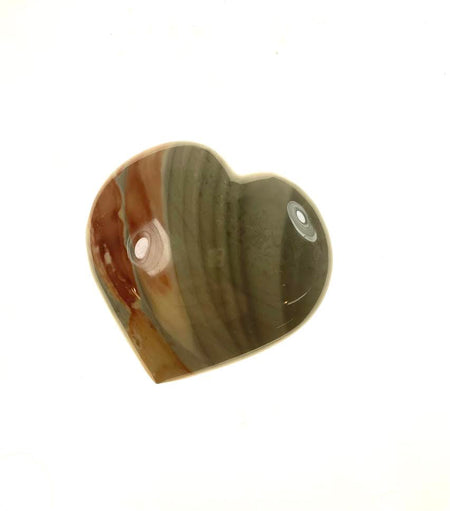 Banded Agate Large Heart