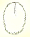 SS AAA Aquamarine Beaded Necklace