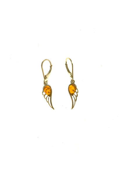 SS Rough Silicon Quartz Pronged Earrings