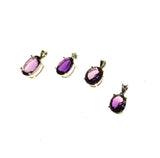 SS Created Amethyst Assorted Oval Pentands