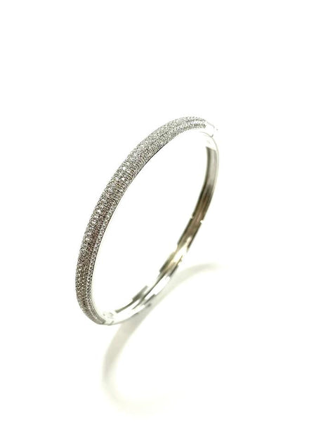 SS CZ Asymmetrical Curve Ring Size 8, 9