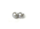 SS Fresh Water Pearl Gray 11mm Studs