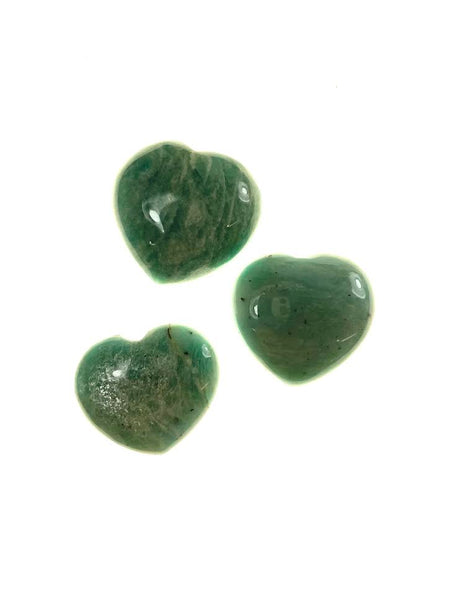 Green Apatite Heart