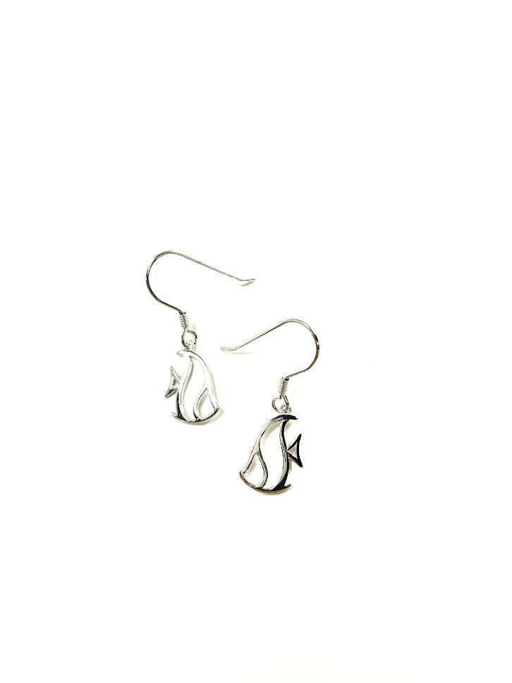 SS Tropical Fish Dangle Earrings