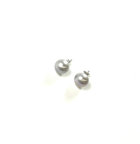 14K Emerald Oval and Diamond Drop Earrings
