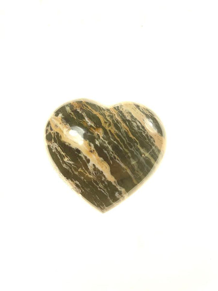 Striated Mineral Heart