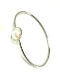 SS Pearl Bangle Bracelet