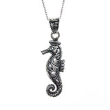 Sterling Silver Seahorse Necklace