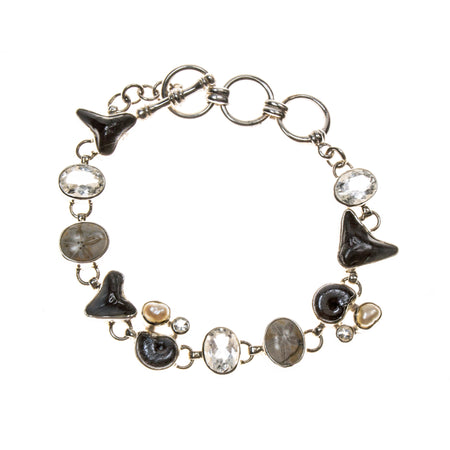 Falling Leaves Glass Drop Earrings