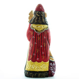 Carved Santa in Red