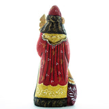 Carved Santa in Red