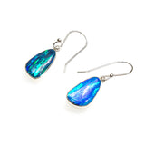 SS Freeform Created Opal Earrings