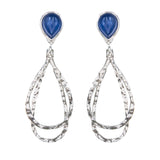 Sterling Silver Kyanite Earrings