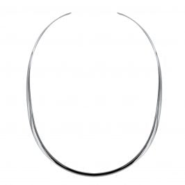 Sterling Silver 5MM Open Collar Necklace