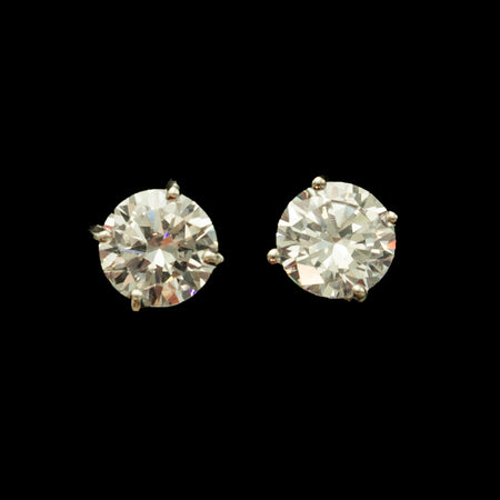 SS 3mm CZ Studs