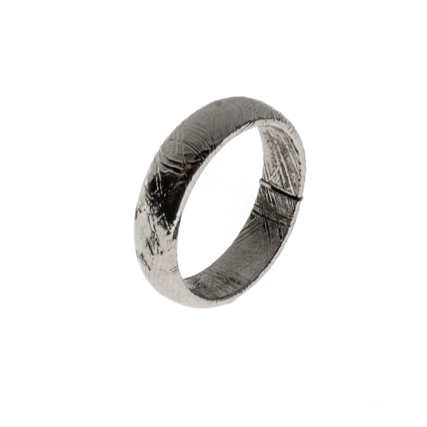 Meteorite Rounded Band Ring Size 6