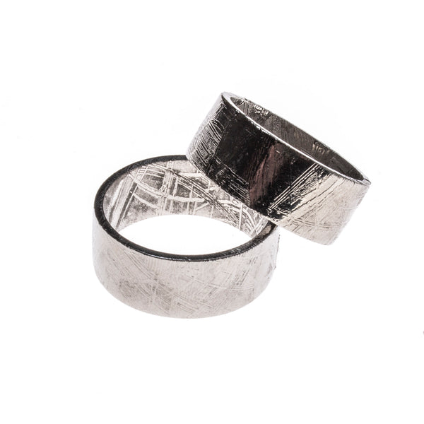 Meteorite Flat Wide Band Ring Size 12 & 13