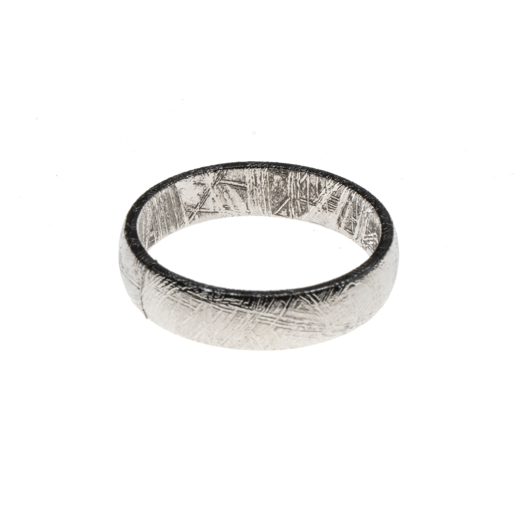 Meteorite Rounded Band Ring Size 13