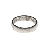 Meteorite Rounded Band Ring Size 13