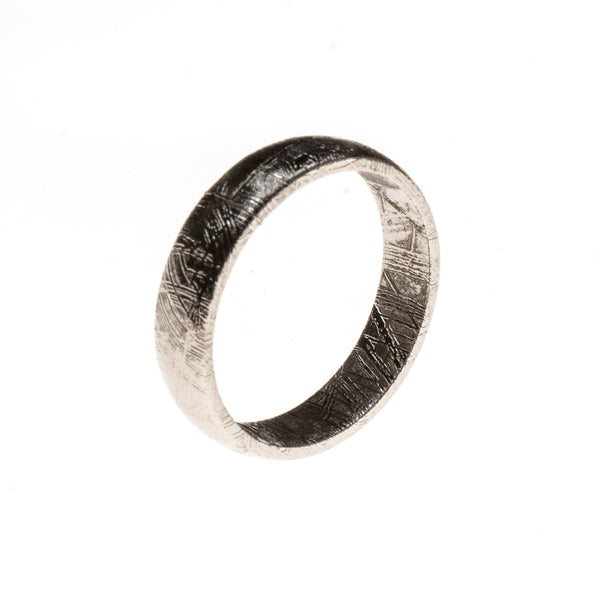 Meteorite Rounded Band Ring Size 13