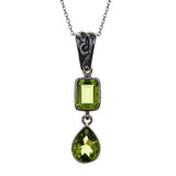 Sterling Silver Peridot Necklace