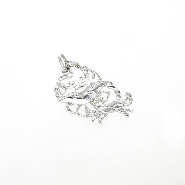 SS Crab Mom & Baby Pendant