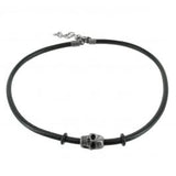 Stainless Steel Skull Wrap Men's Bracelet
