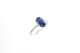 14KW Sapphire Oval Ring