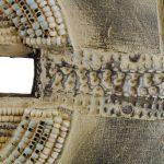 Wood Mask Enso Tears of Joy from Ghana