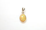SS Ethiopian Opal Bezel Pendant