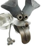Metal Happy Puppy Pot Holder