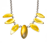 SS Butterscotch Marquis Necklace