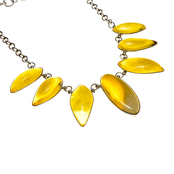 SS Butterscotch Marquis Necklace