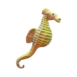 Ceramic Wall Art Seahorse Yellow