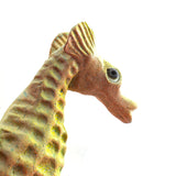 Ceramic Wall Art Seahorse Yellow