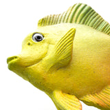 Ceramic Wall Art Yellow Tang Fish