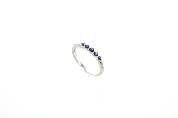 14KW Sapphire and Diamond Ring