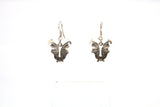 SS Bat Dangle Earrings